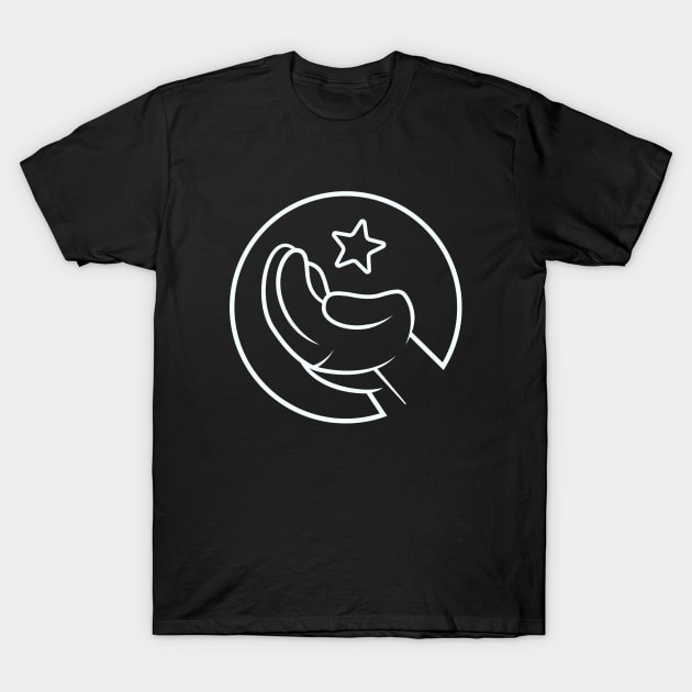 DELINDA ARTS COOL LIGHT LOGO T-Shirt by DELINDA ARTS